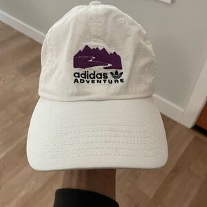 Adidas White Dri-fit Hat NWOT
